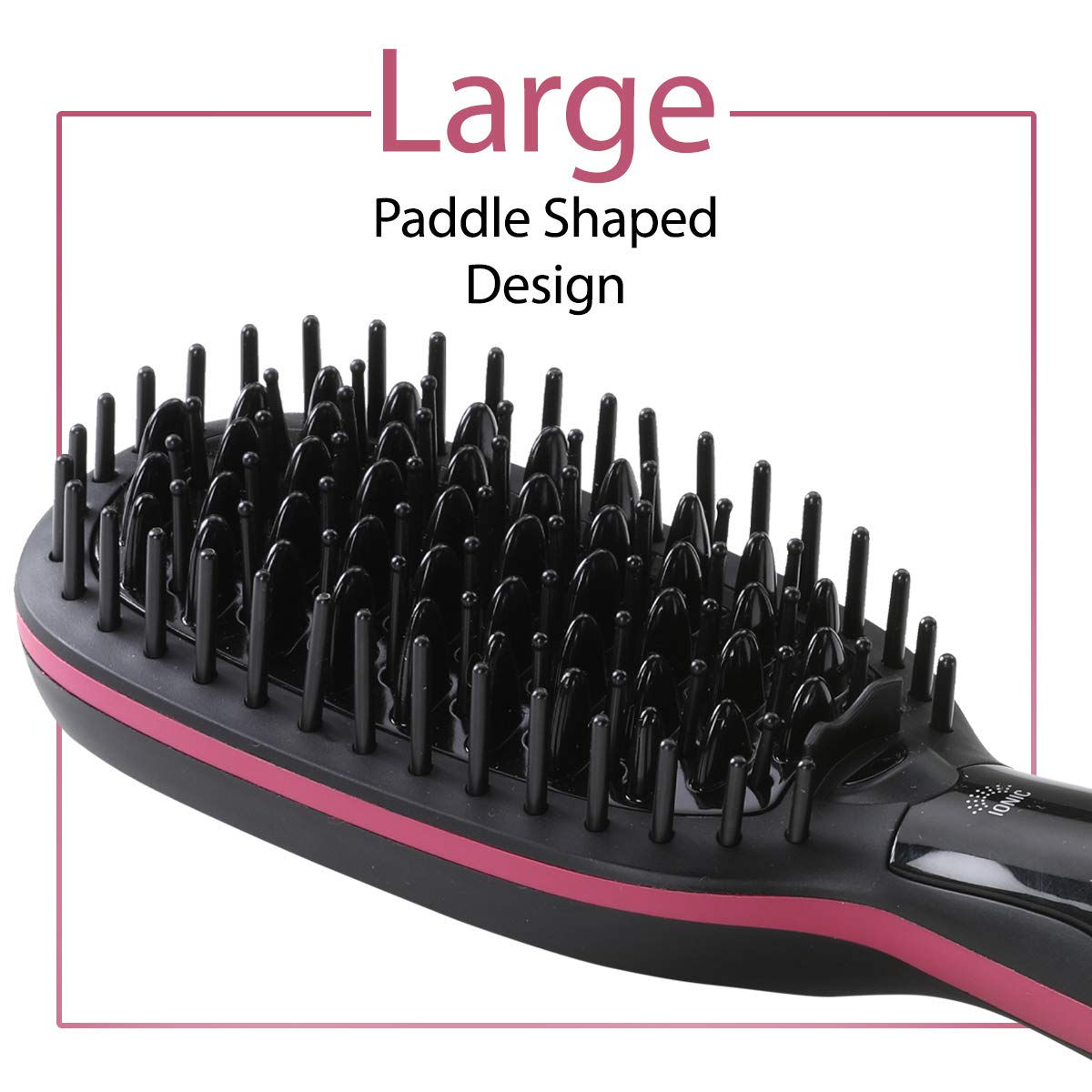 agaro hair straightening brush