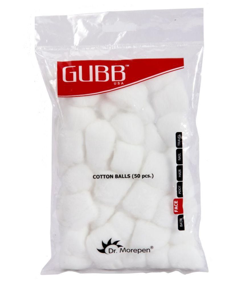 GUBB Cotton Balls White 50s