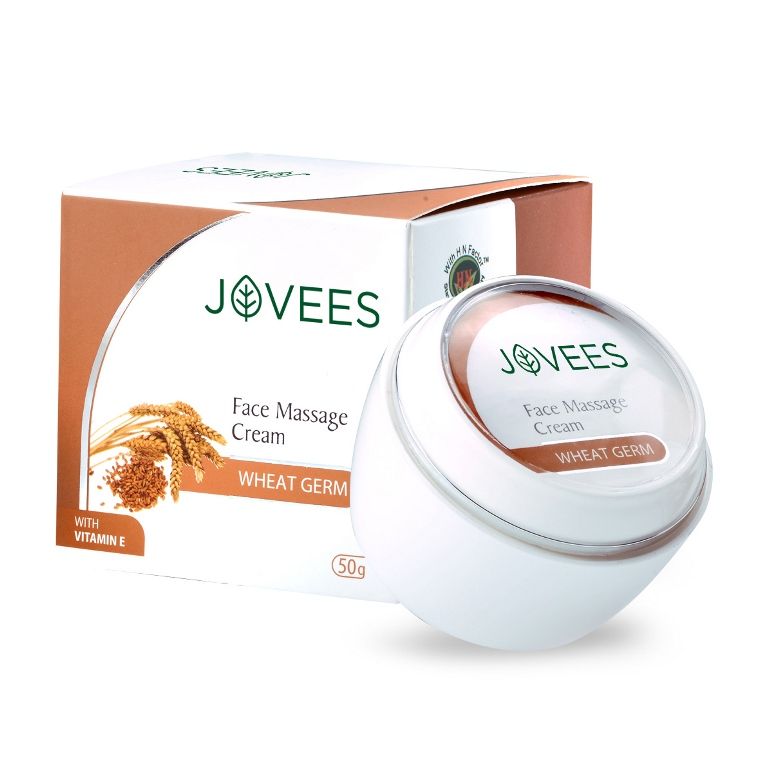 Jovees Face Massage Cream - Wheat Germ With Vitamin E
