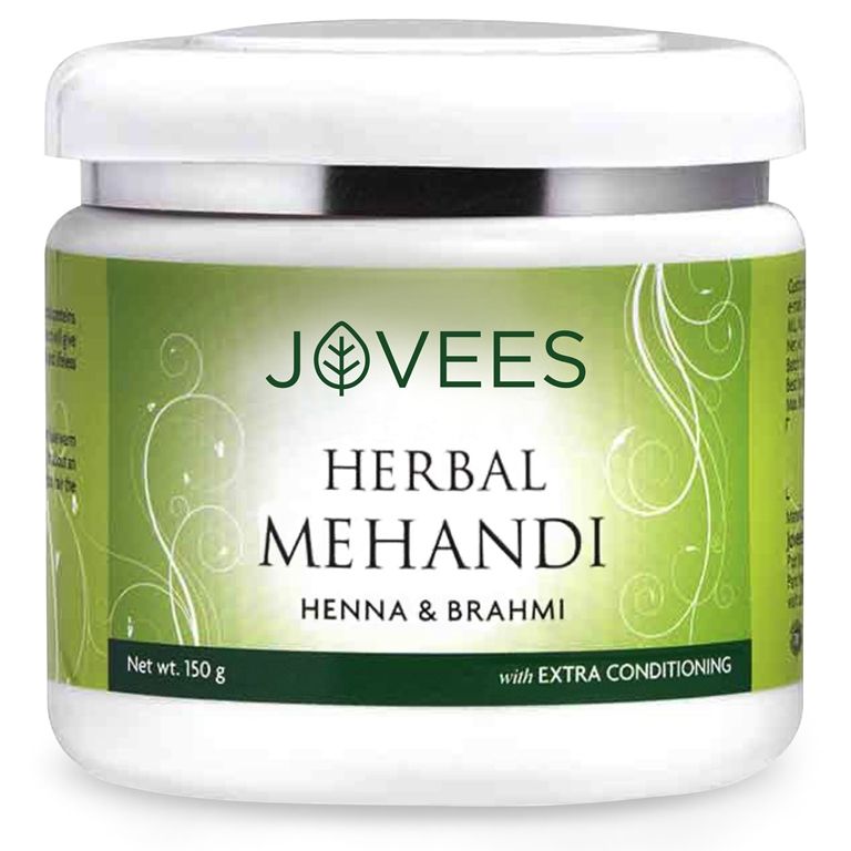 Jovees Herbal Henna & Brahmi Herbal Mehandi For Strenthening Hair Roots And Volume