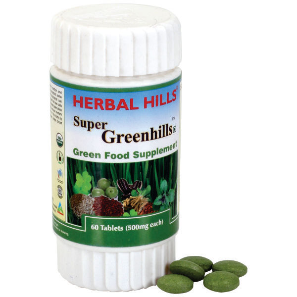Herbal Hills Super Greenhills Tablets