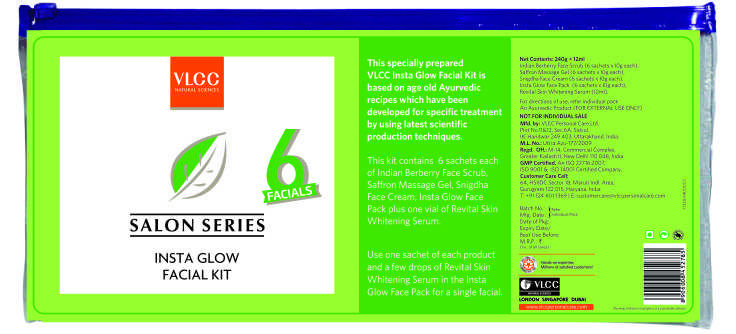 VLCC Instaglow Facial Kit (6 Facials)