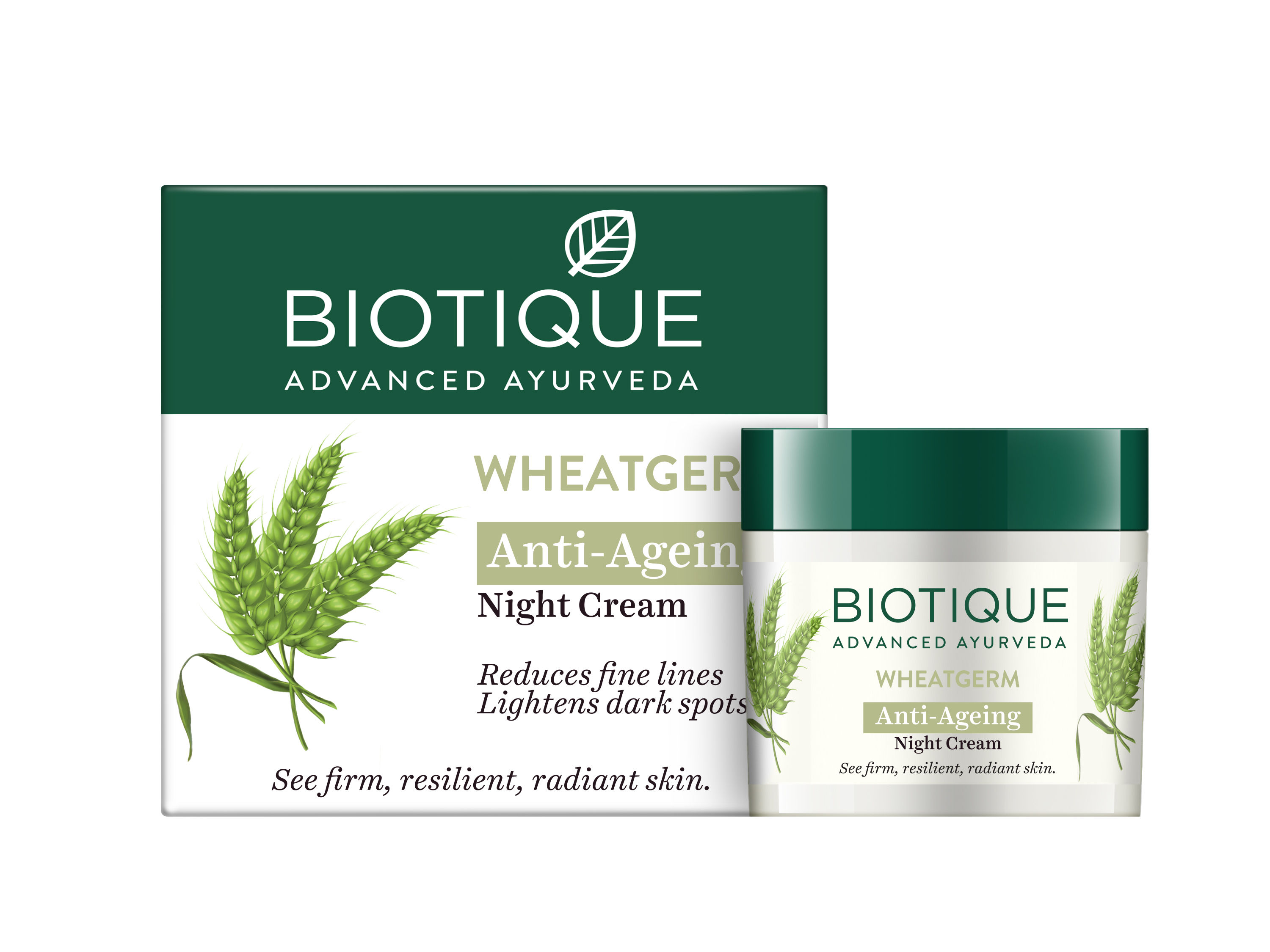 Biotique Wheatgerm Anti-Ageing Night Cream