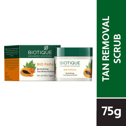 Biotique Bio Papaya Revitalizing Tan Removal Scrub Buy Biotique Bio Papaya Revitalizing Tan Removal Scrub Online At Best Price In India Nykaa biotique bio papaya revitalizing tan removal scrub
