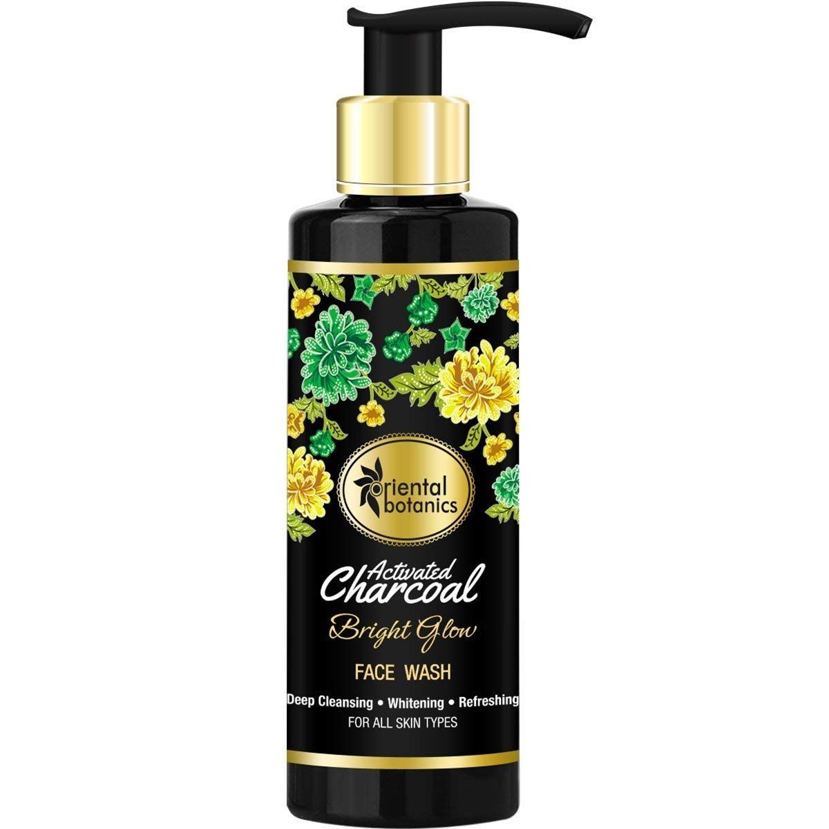 oriental botanics charcoal face wash