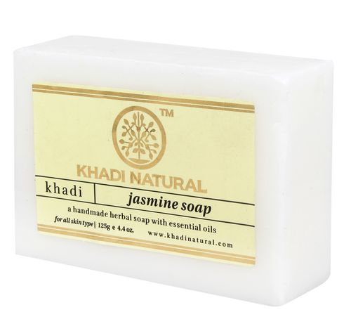 Khadi Natural Jasmine Soap Buy Khadi Natural Jasmine Soap Online At Best Price In India Nykaa