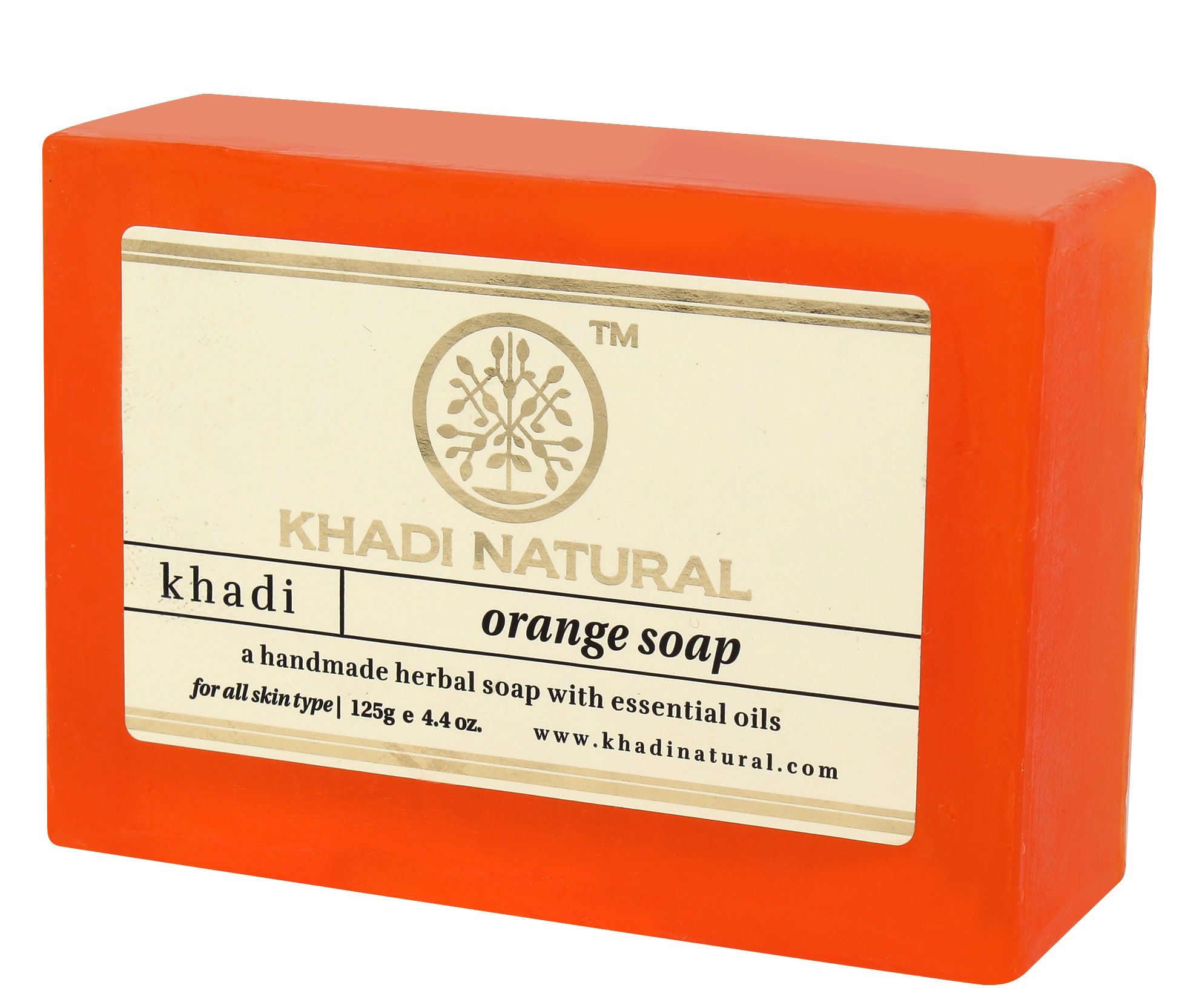 Khadi Natural Orange Soap