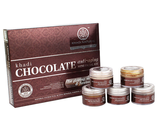 Khadi Natural Chocolate Anti Aging Mini Facial Kit