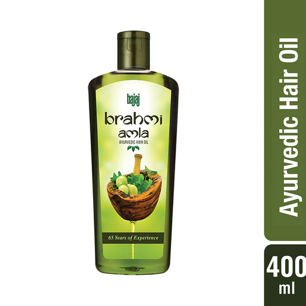 Bajaj Brahmi Amla Ayurvedic Hair Oil: Buy Bajaj Brahmi Amla Ayurvedic Hair  Oil Online at Best Price in India | Nykaa