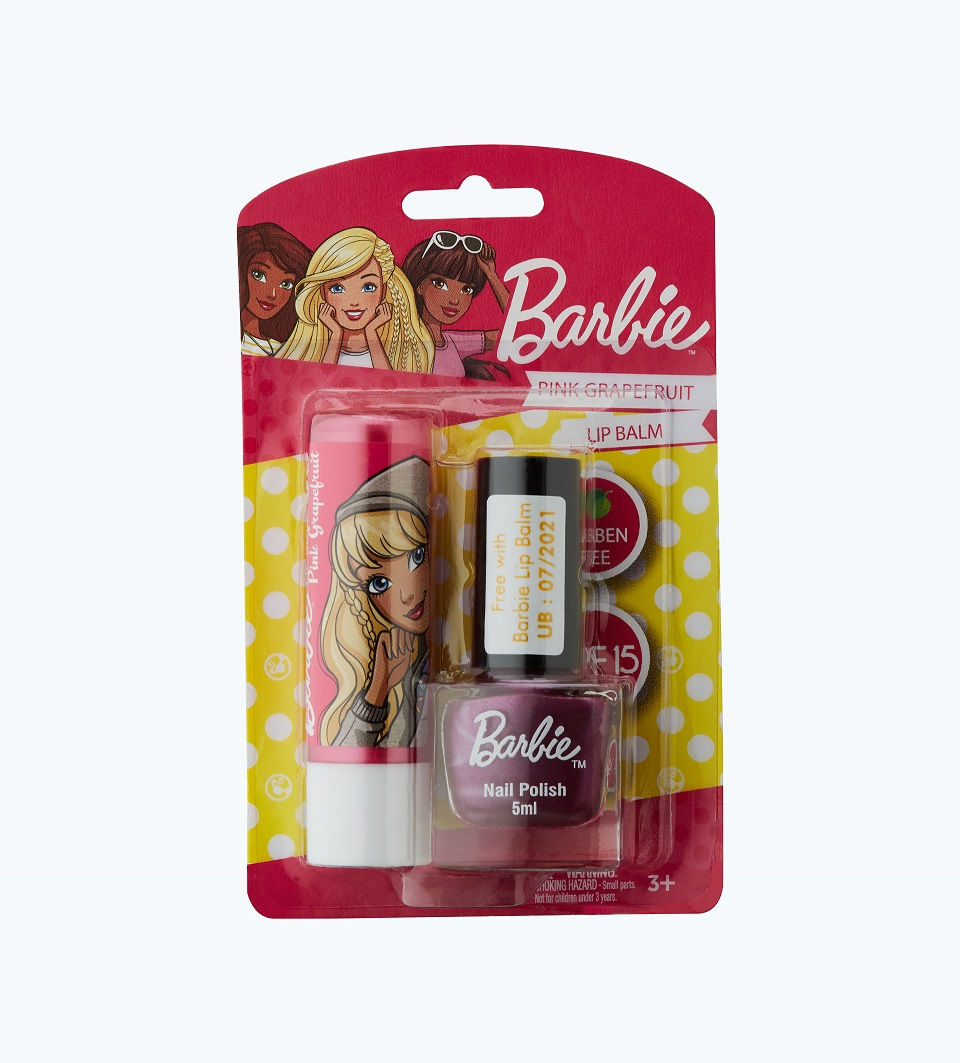 barbie doll pink nail polish