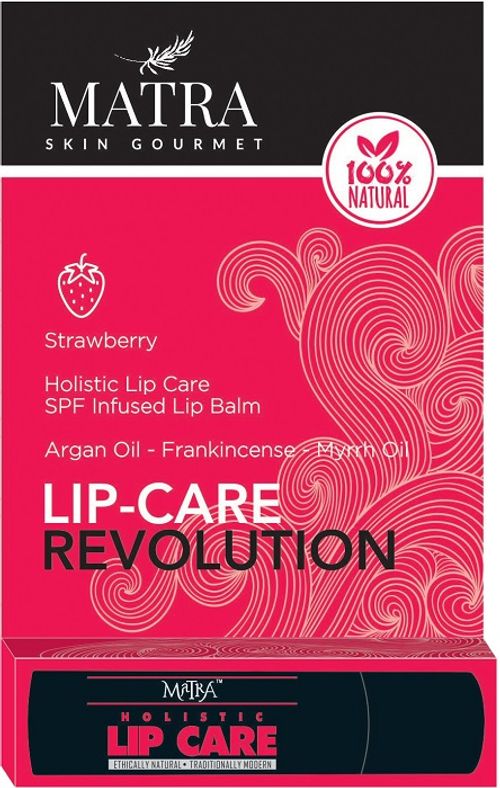 Matra 100 Natural Lip Balm Strawberry Spf Vitamine Infused Buy Matra 100 Natural Lip Balm Strawberry Spf Vitamine Infused Online At Best Price In India Nykaa