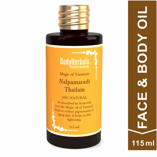 Bodyherbals Ancient Ayurveda Magic Of Turmeric Nalpamaradi Thailam Buy Bodyherbals Ancient Ayurveda Magic Of Turmeric Nalpamaradi Thailam Online At Best Price In India Nykaa 4.5 / 5(reviewed by lisha b.)kama ayurveda nalpamaradi thailam review & price. bodyherbals ancient ayurveda magic of turmeric nalpamaradi thailam