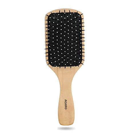 Agaro Wooden Paddle Hair Brush 33206