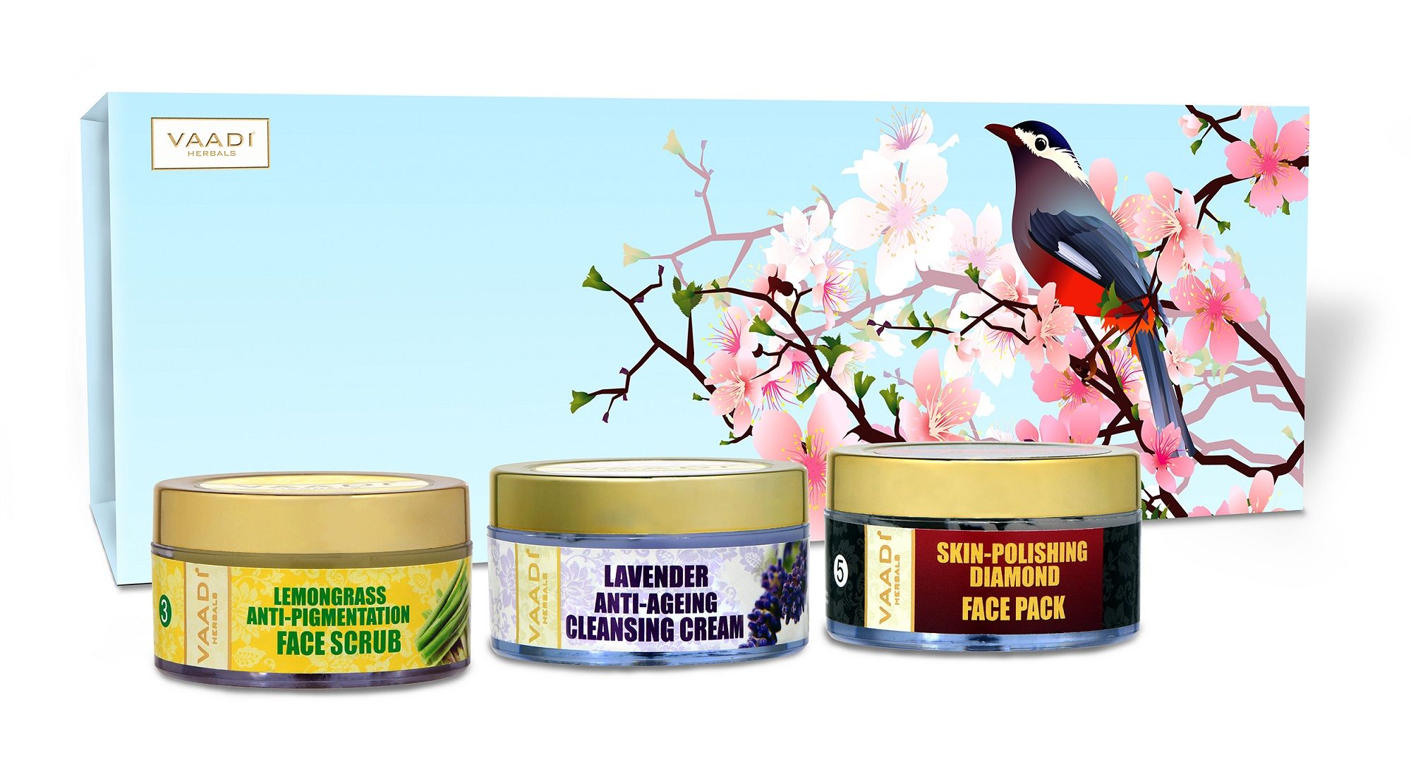 Vaadi Herbals Exotic Radiance Skin Care Herbal Gift Set