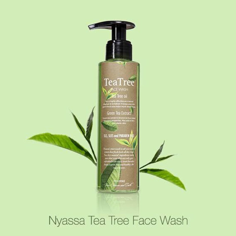 nykaa tea tree face wash