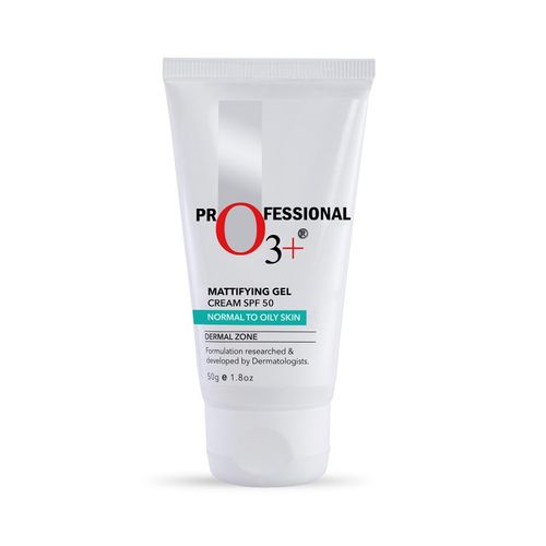 O3+ Mattifying Gel Cream Spf 50 -Dermal Zone: Buy O3+ Mattifying Gel Cream Spf 50 -Dermal Zone Online at Best Price in India | Nykaa