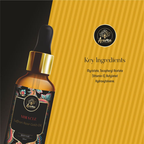 Arama Miracle Saffron Rose Gold Oil Buy Arama Miracle Saffron Rose Gold Oil Online At Best Price In India Nykaa arama miracle saffron rose gold oil