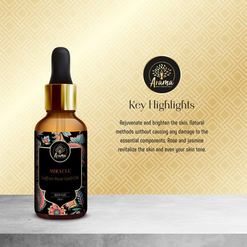 Arama Miracle Saffron Rose Gold Oil Buy Arama Miracle Saffron Rose Gold Oil Online At Best Price In India Nykaa arama miracle saffron rose gold oil