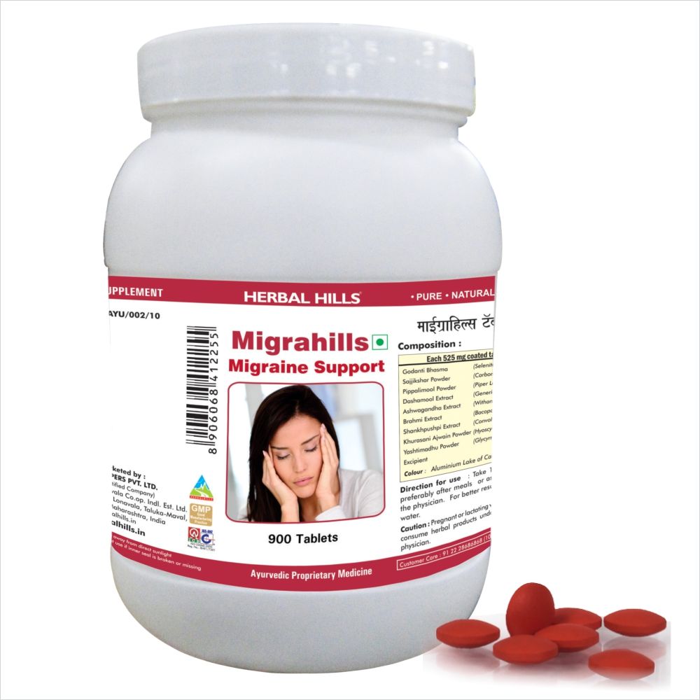 Herbal Hills Migrahills Tablets Value Pack