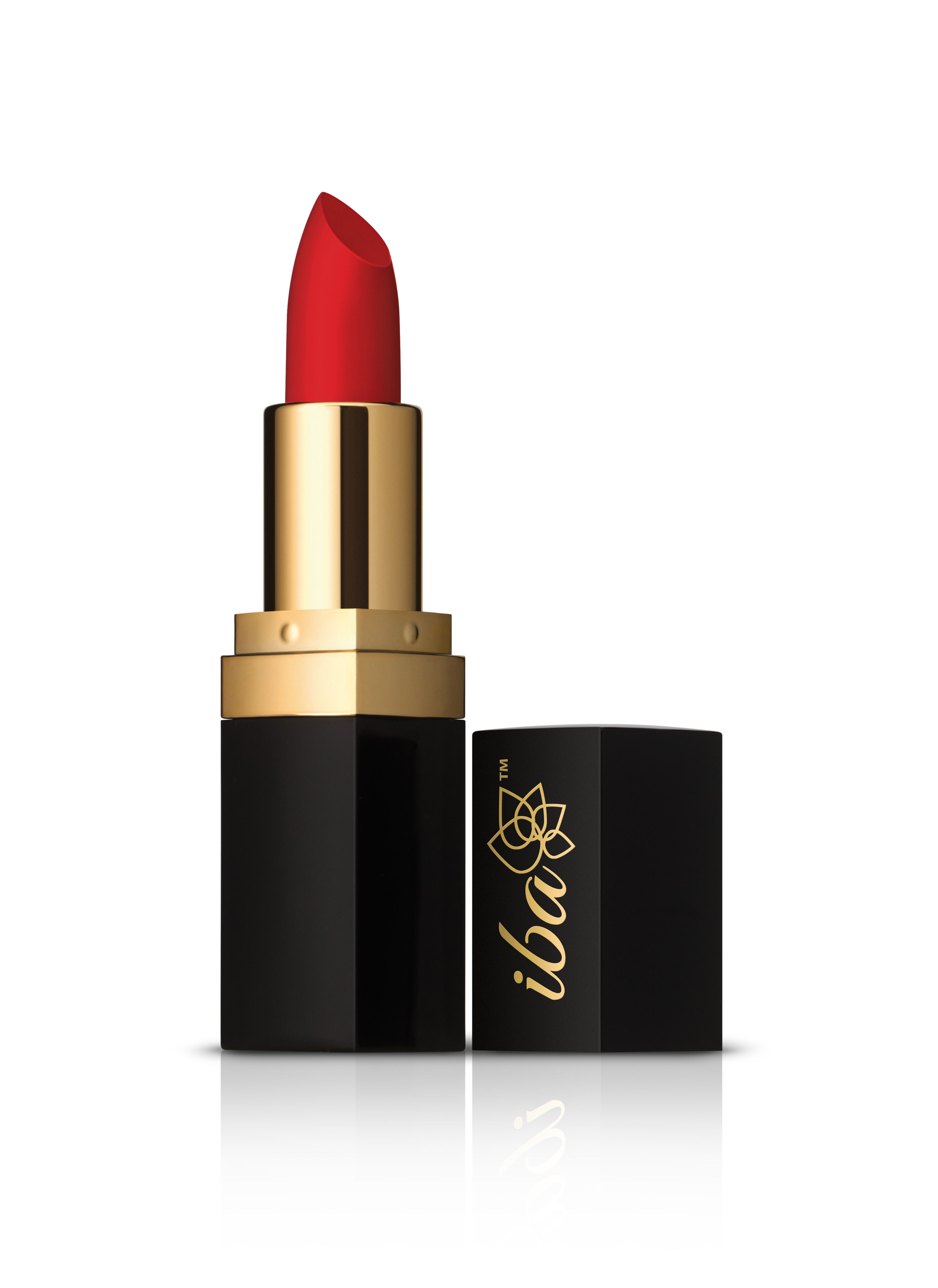 Iba Pure Lips Long Stay Matte Lipstick - M06 Bold Red