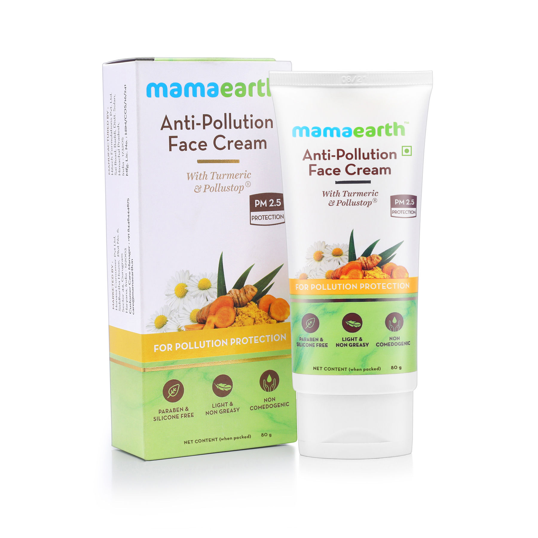 mamaearth anti pollution cream