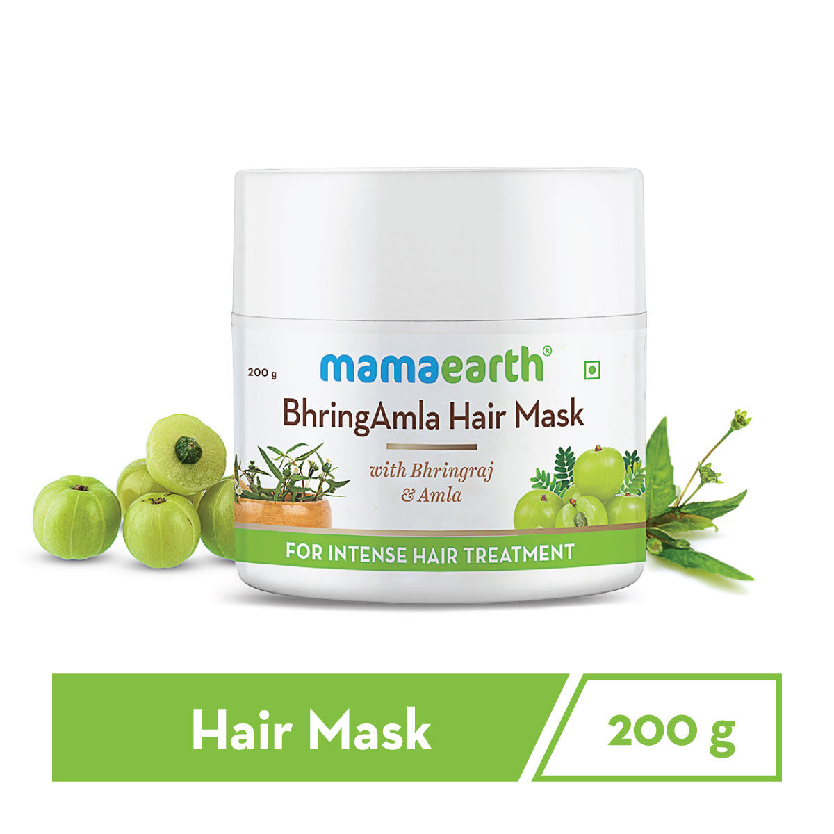 Mamaearth BhringAmla Hair Mask with Bhringraj & Amla for Intense Hair  Treatment: Buy Mamaearth BhringAmla Hair Mask with Bhringraj & Amla for  Intense Hair Treatment Online at Best Price in India |