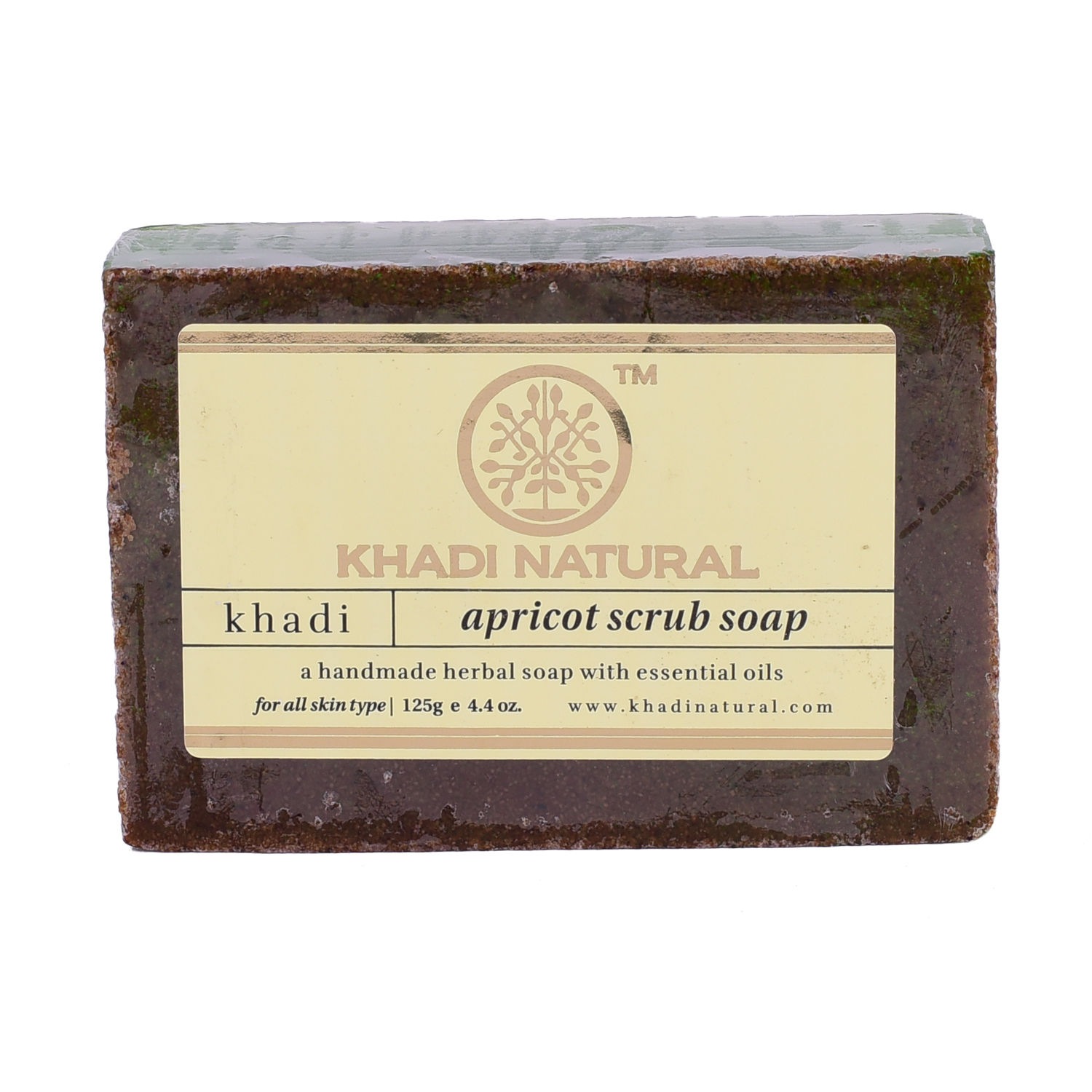 Khadi Natural Apricot Scrub Soap