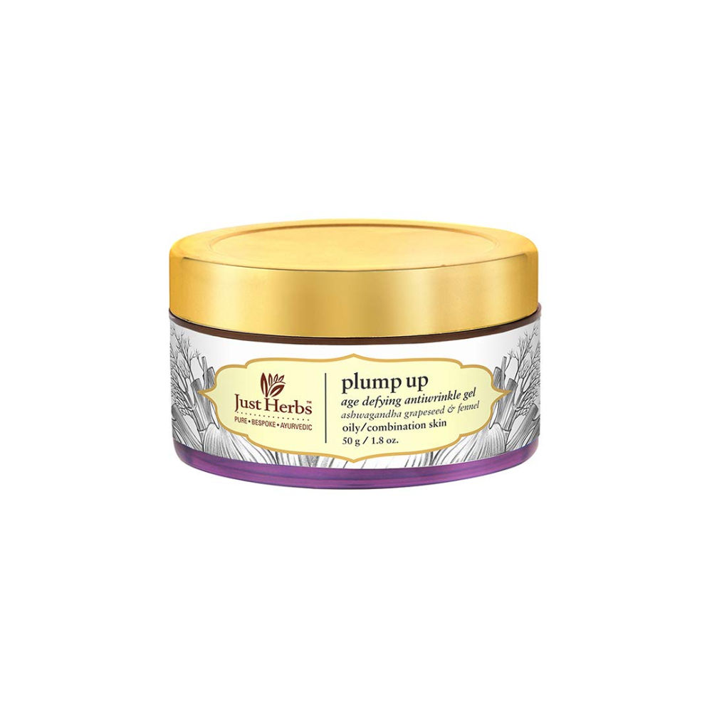 Just Herbs Ayurvedic Anti Wrinkle Massage Gel-Oily,Combination Skin