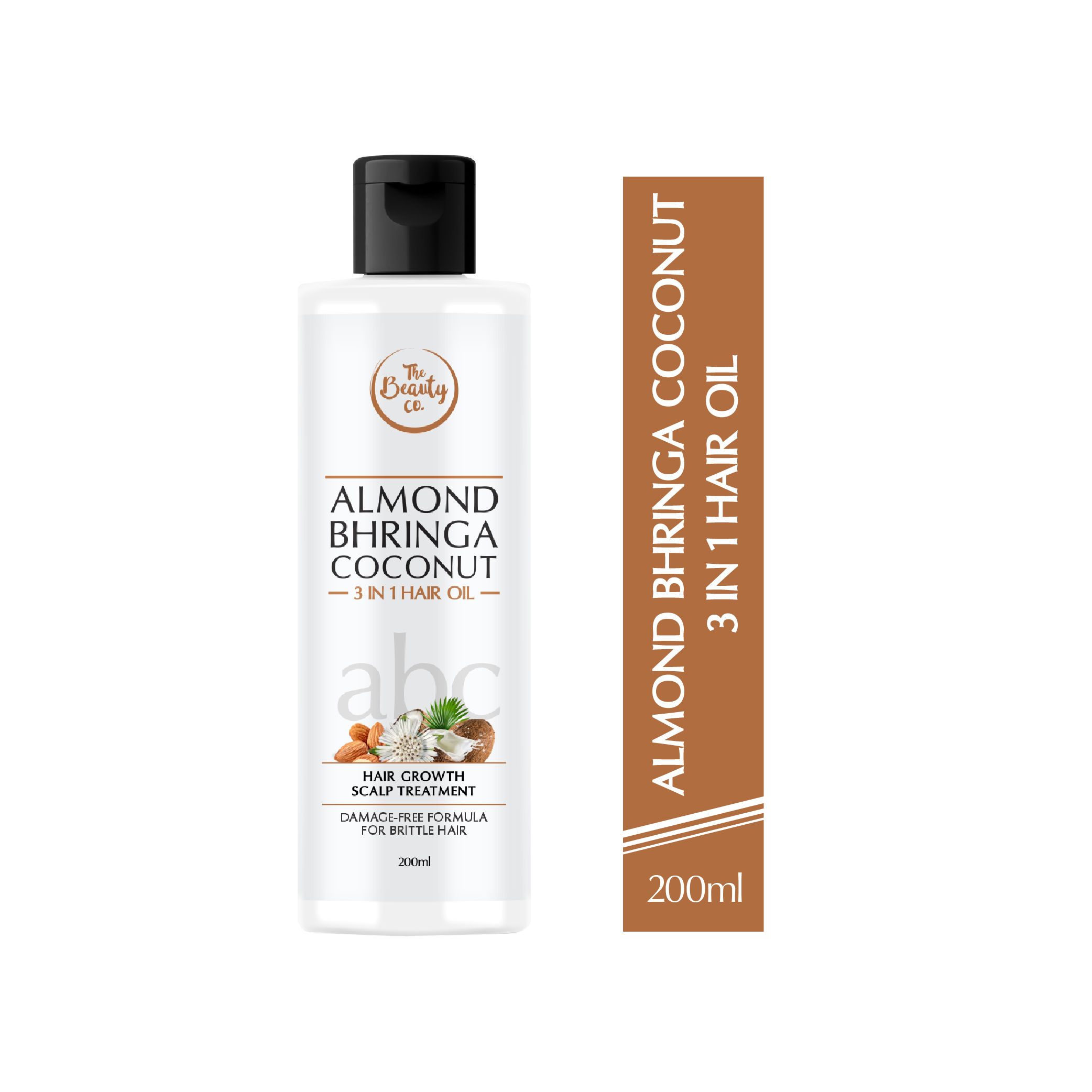 The Beauty Co. Almond Bhringa Coconut 3-in-1 Hair Oil