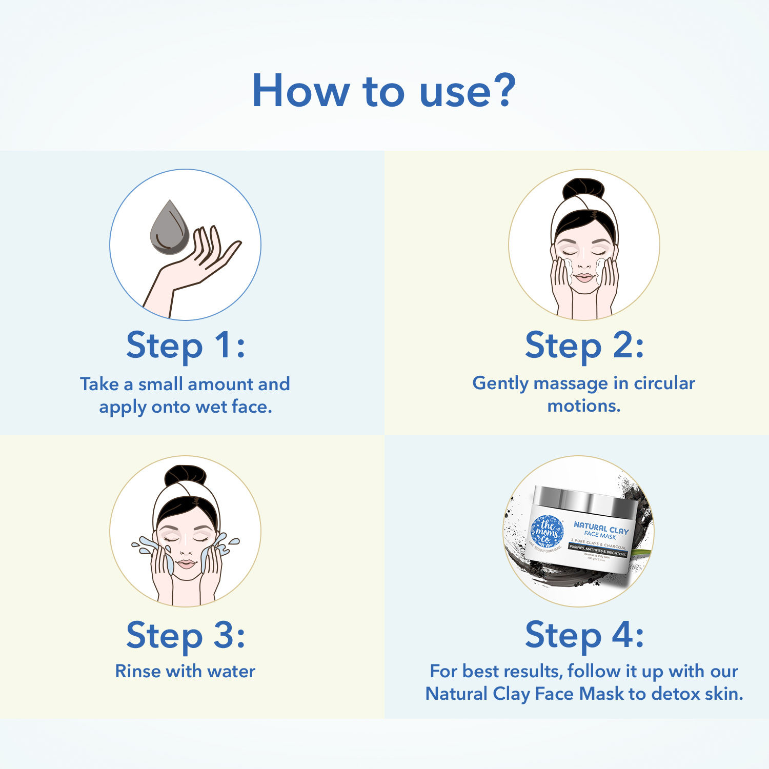 natural clay face wash