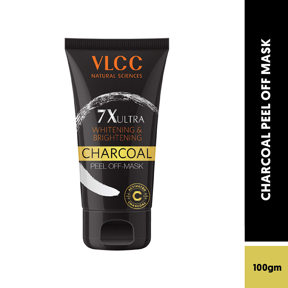 VLCC 7X Ultra Whitening & Brightening Charcoal Peel Off Mask Price