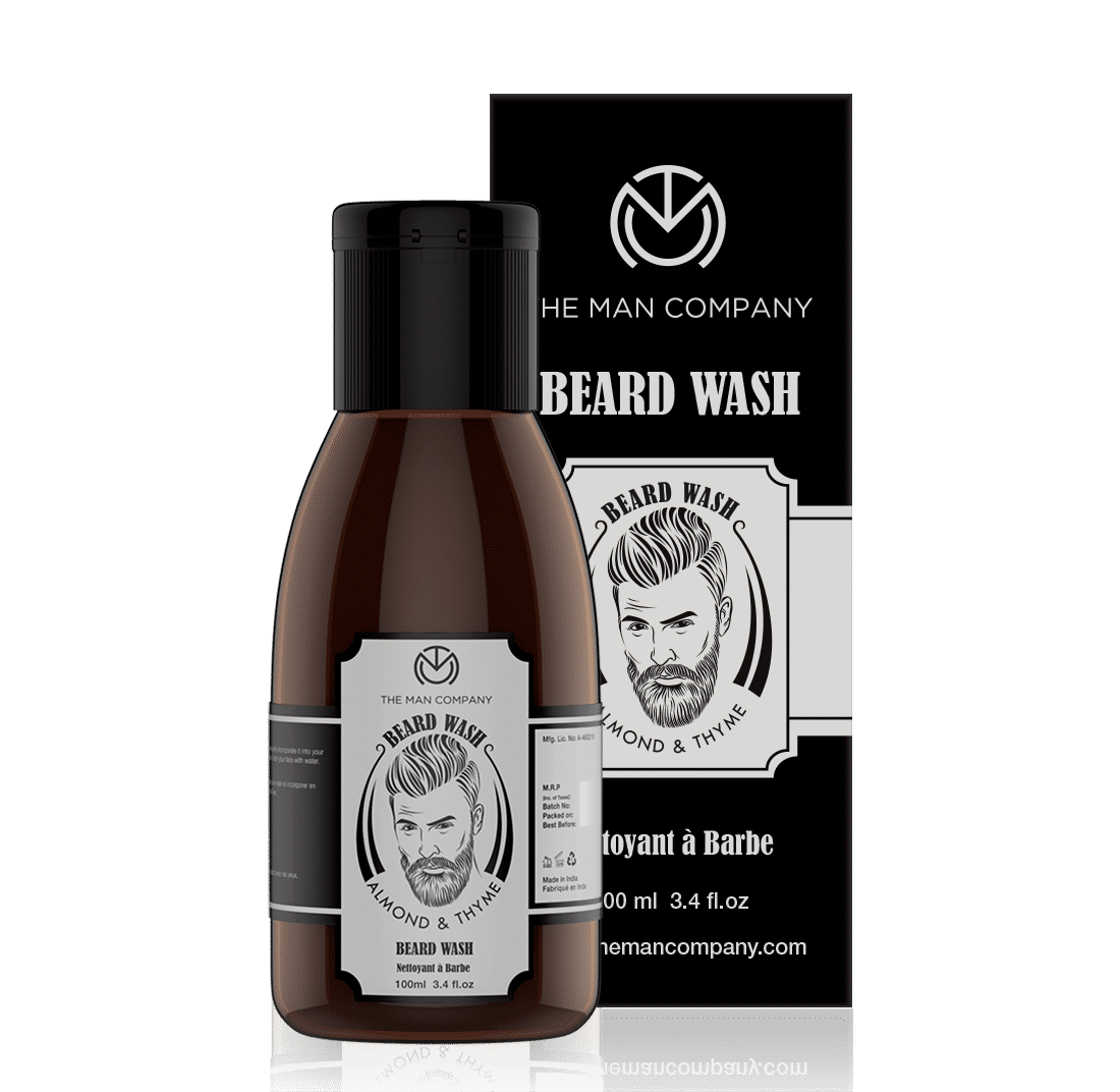 The Man Company Almond & Thyme Beard Wash