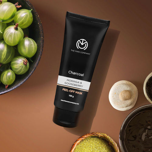 The Man Company Charcoal Peel Off Mask Moringa Gooseberry Buy The Man Company Charcoal Peel Off Mask Moringa Gooseberry Online At Best Price In India Nykaa