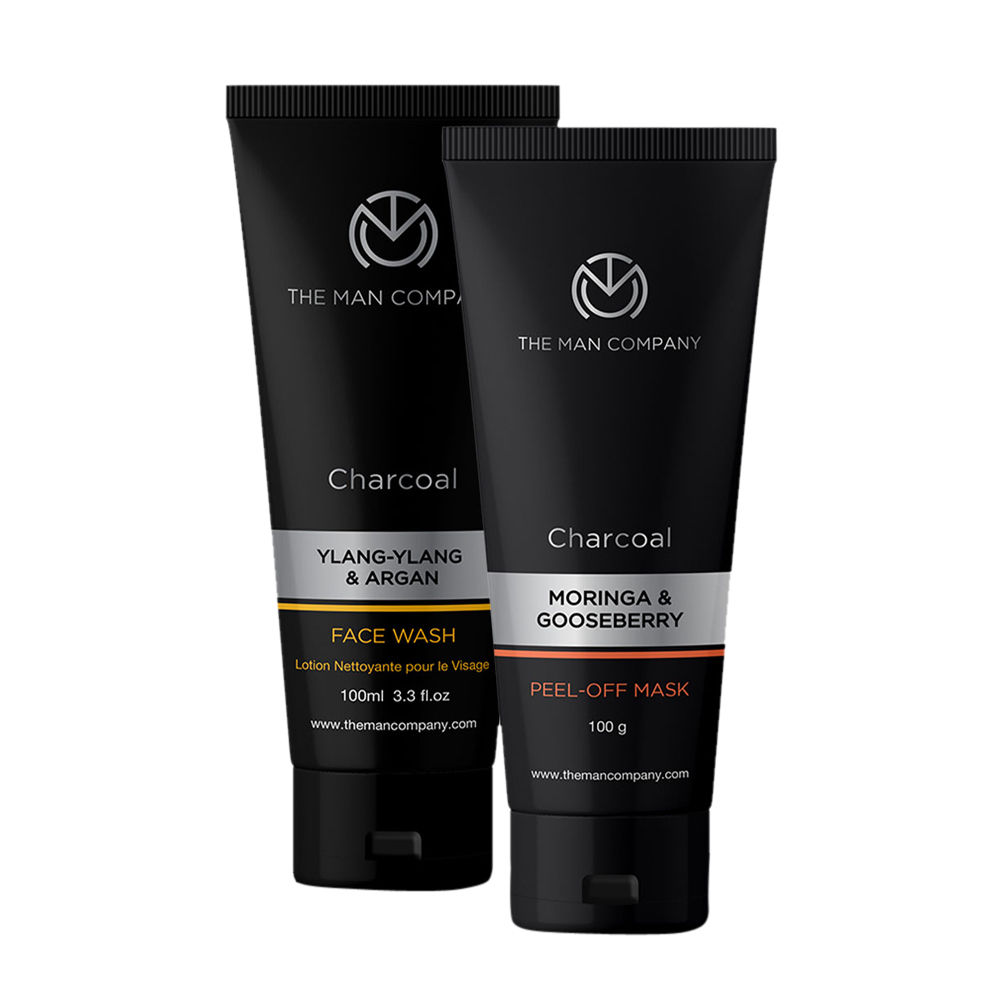 the man company charcoal face mask