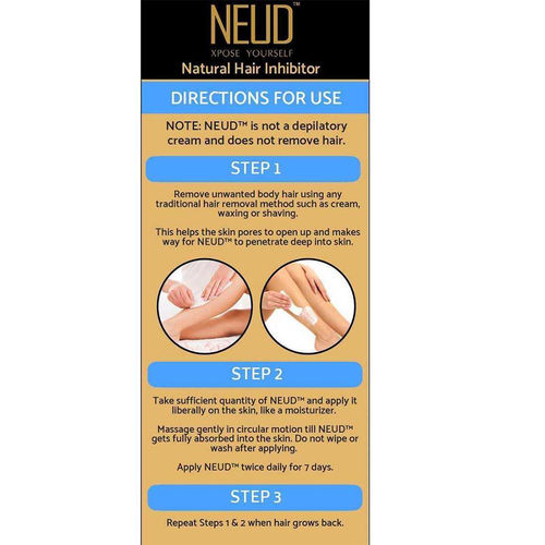 Neud Natural Hair Inhibitor: Buy Neud Natural Hair Inhibitor Online at Best  Price in India | Nykaa
