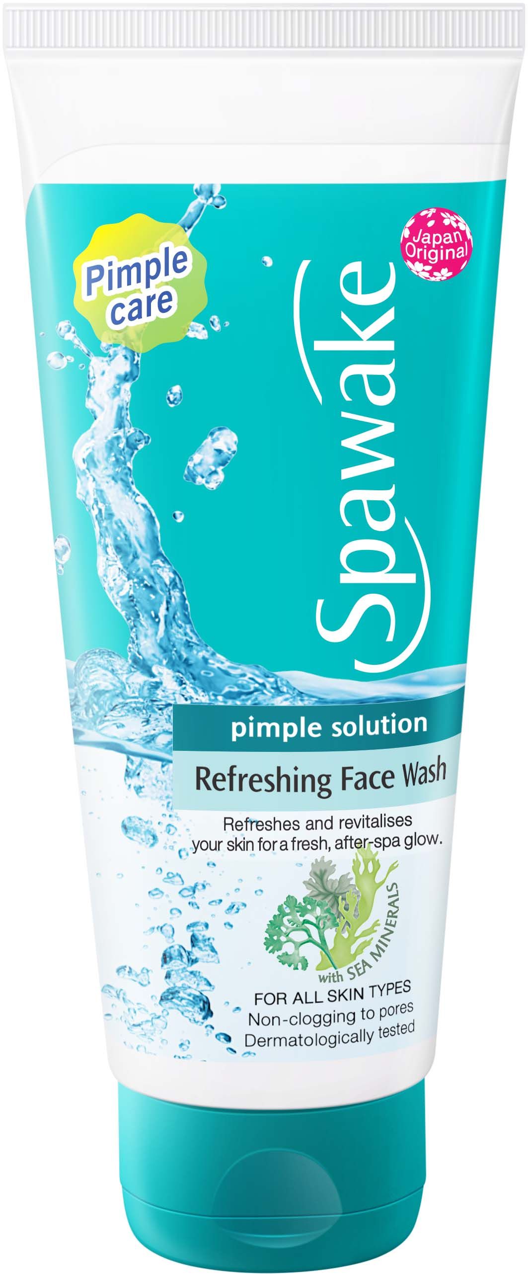 pimple solution face wash