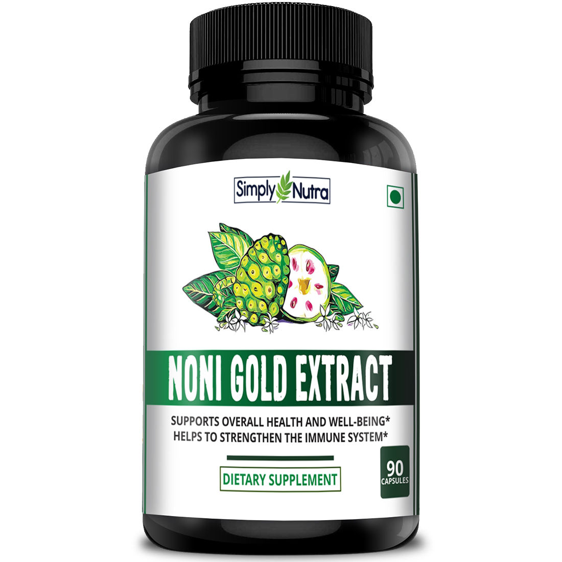 Simply Nutra Noni Gold Unflavored 90 Capsules