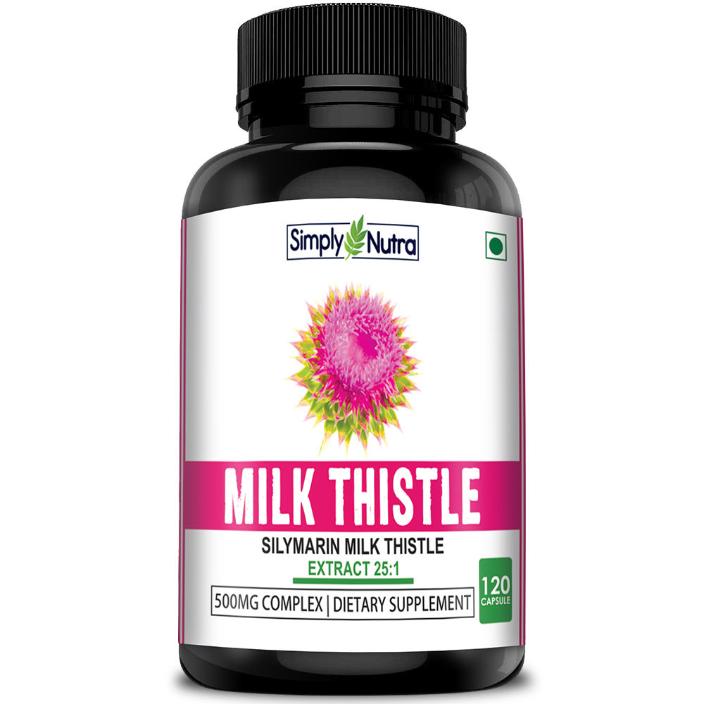 Simply Nutra Milk Thistle 120 Capsules