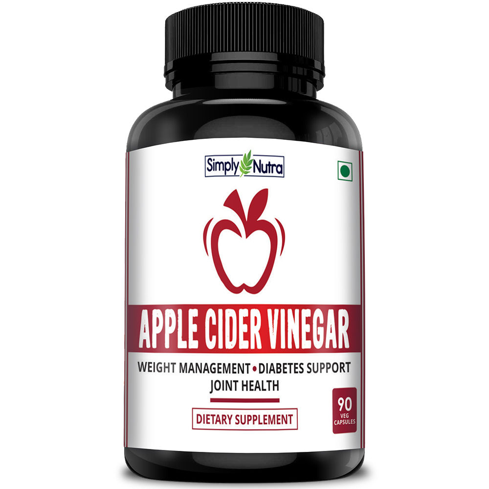 Simply Nutra Apple Cider Vinegar Unflavored 90 Capsules