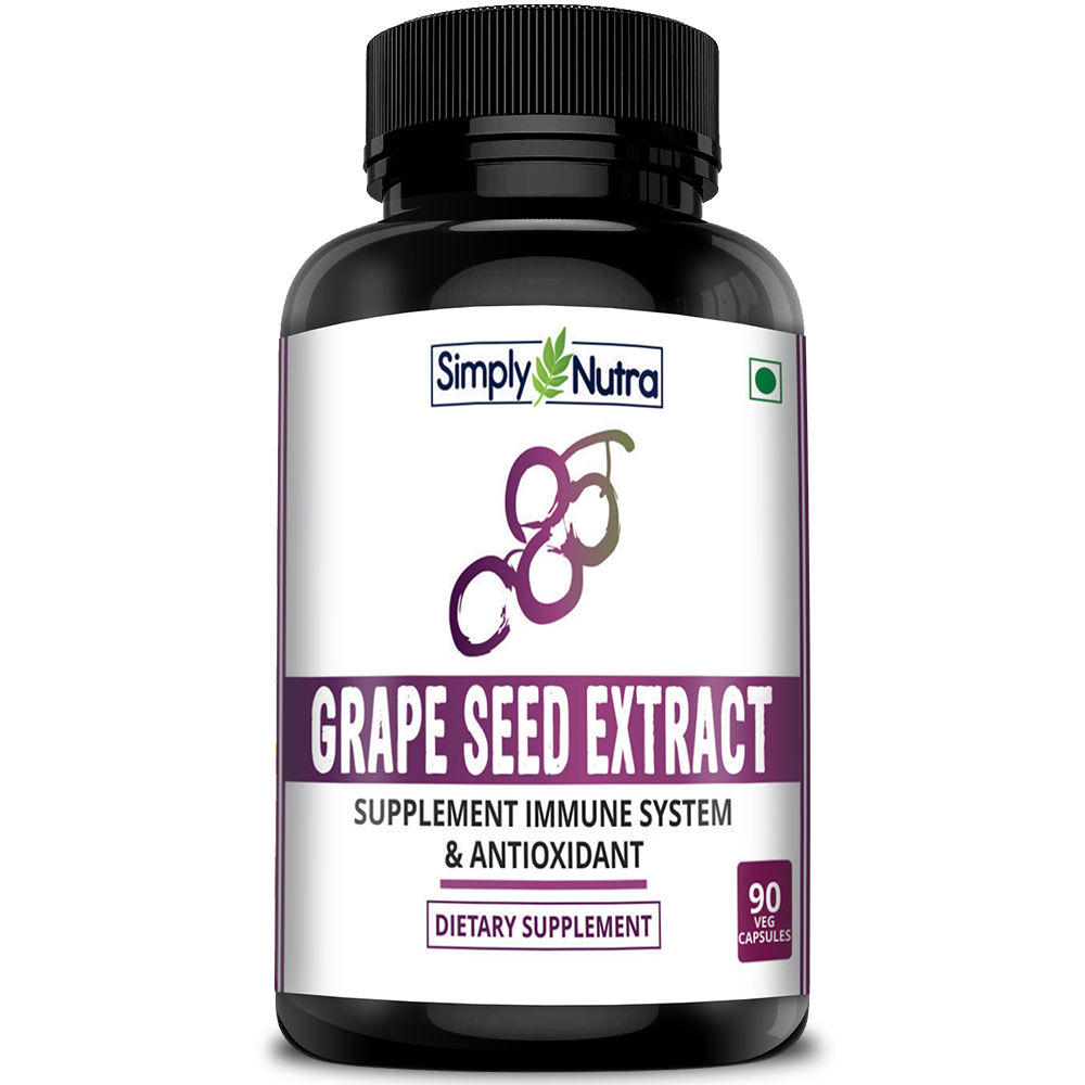 Simply Nutra Grape Seed Extract 90 Capsules