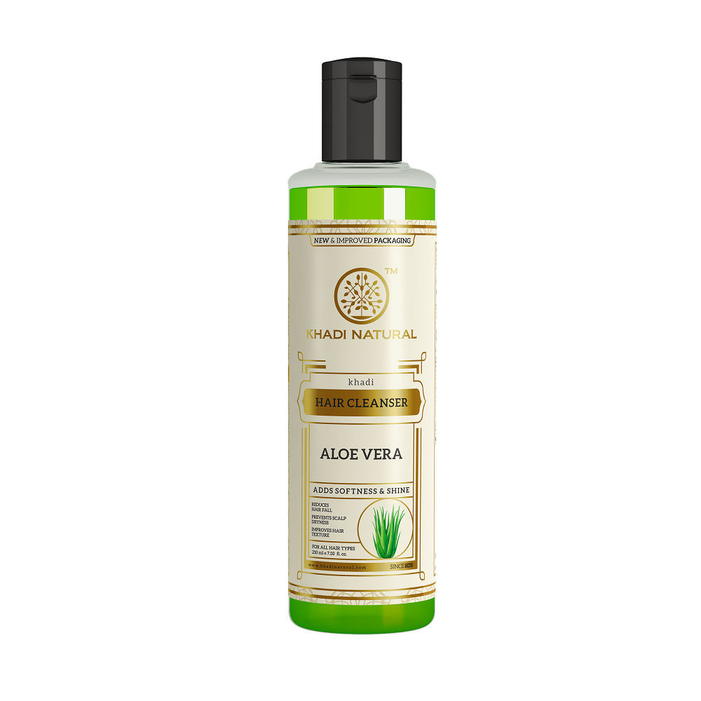 Khadi Natural Aloevera Hair Cleanser (Repairs Dead Skin Cells)