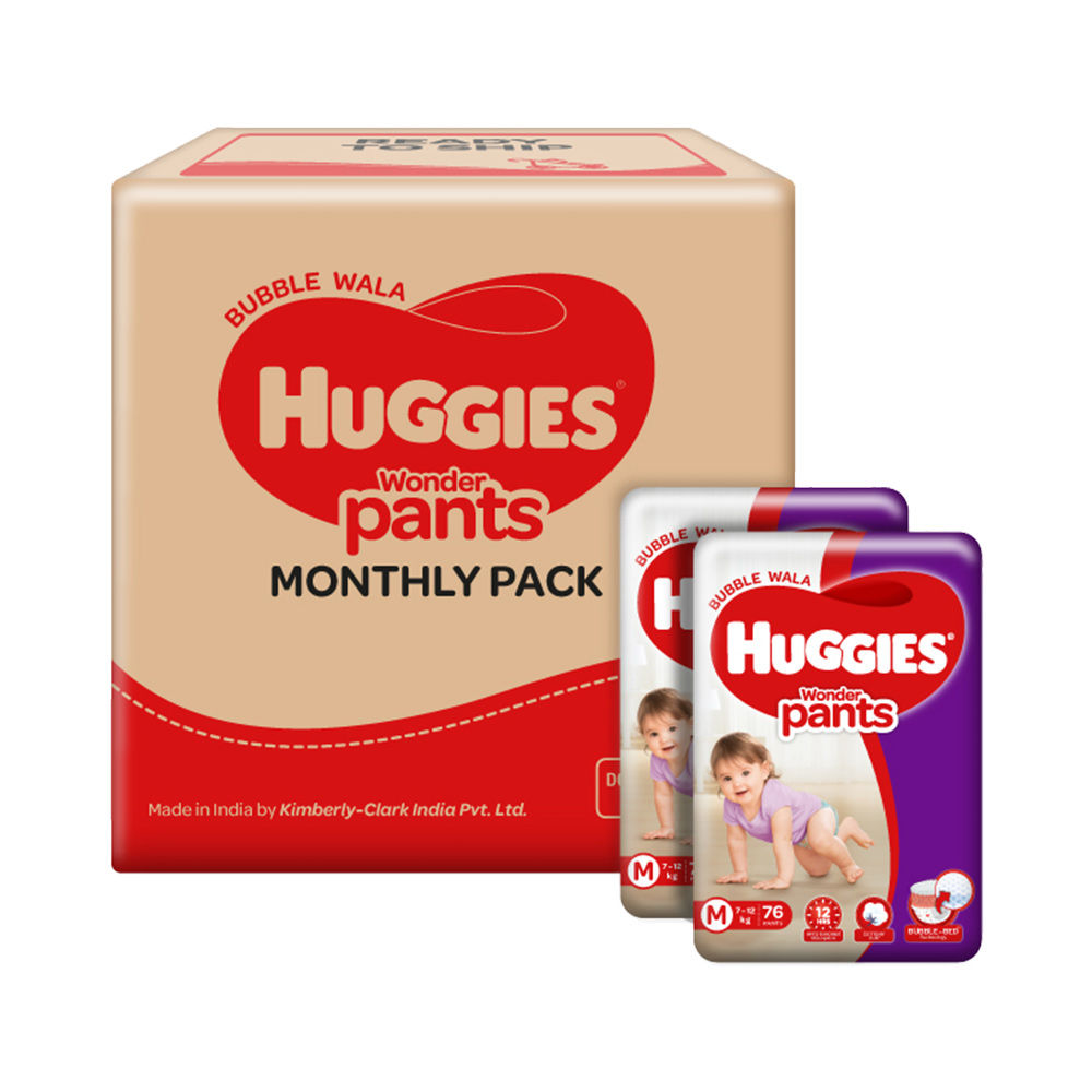 Huggies Premium Soft Pants Medium M Size Baby Diaper Pants 22 Pieces Online  in India Buy at Best Price from Firstcrycom  3574200