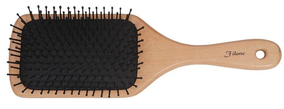 Filone Wood Paddle Hair Brush - 9595W1