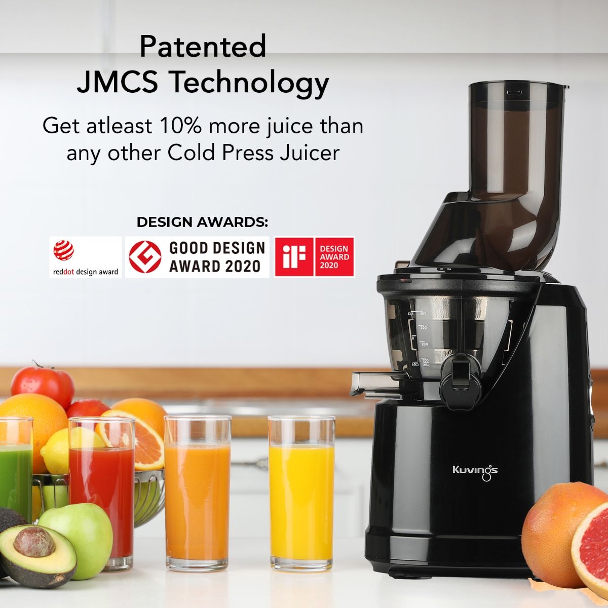 Buy Kuvings B1700 Cold Press Juicer (Phantom Black) Online