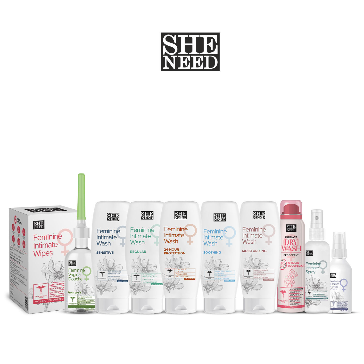 SheNeed Feminine Intimate Cream for Brightening, Hydration & Calms