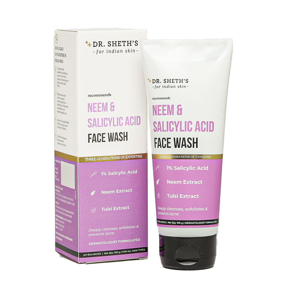 Dr. Sheth's Neem & Salicylic Acid Face Wash Buy Dr. Sheth's Neem