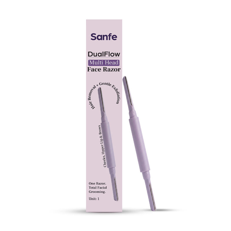 Sanfe Face Razor For Women Dual Flow Multi Head