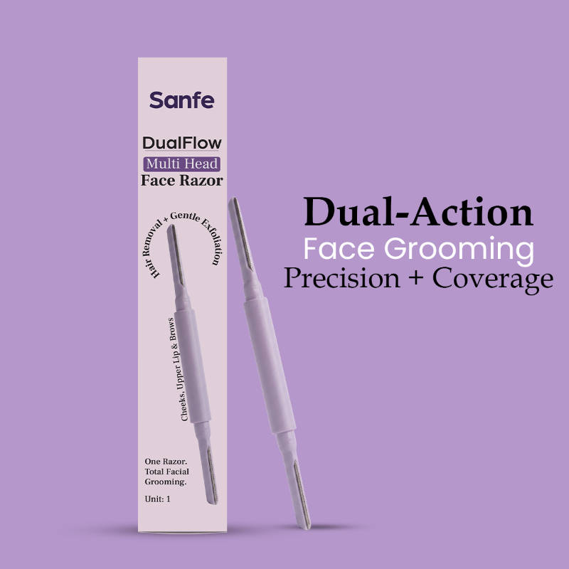 Flow Razor Buy Sanfe Face Razor For Women Dual Flow Multi Head Online