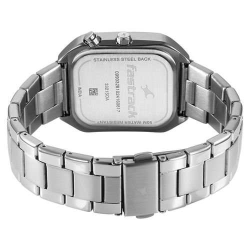 Grey Dial Fastrack Wr 50m Fastrack Digital Grey Dial Mens Watch