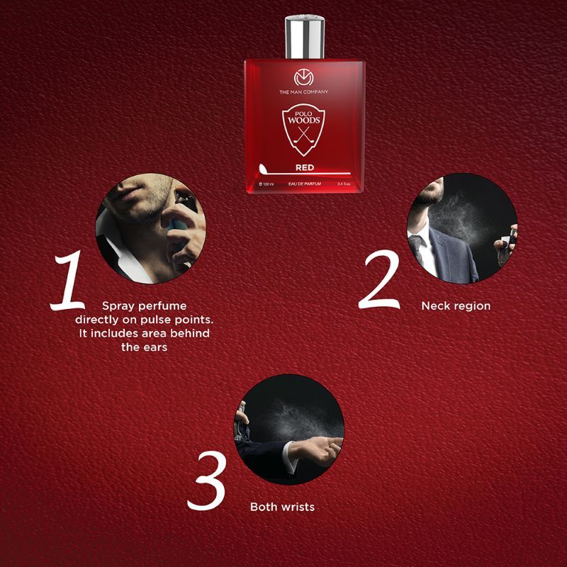 Polo rojo hombre online perfume